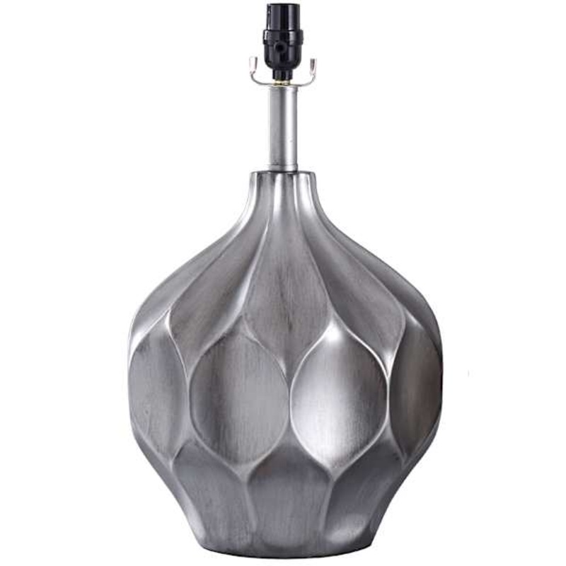 Metallic Medium Table Lamp Base, 18″