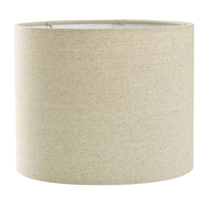 Tan Drum Small Table Lamp Shade, 10x10x8