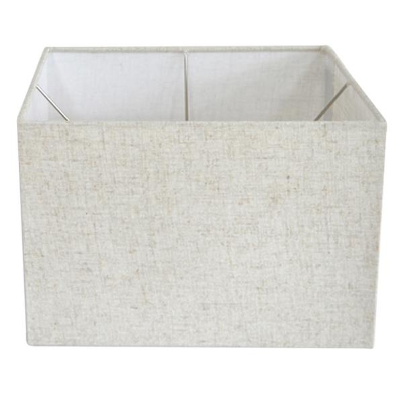 Tan Rectangle Lamp Shade, 9×7