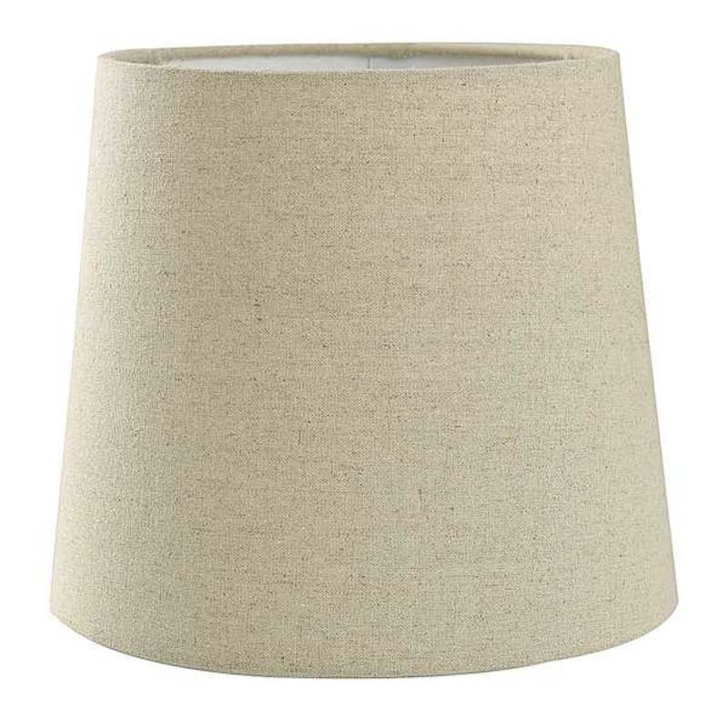 Tan Taper Small Table Lamp Shade, 9x11x10