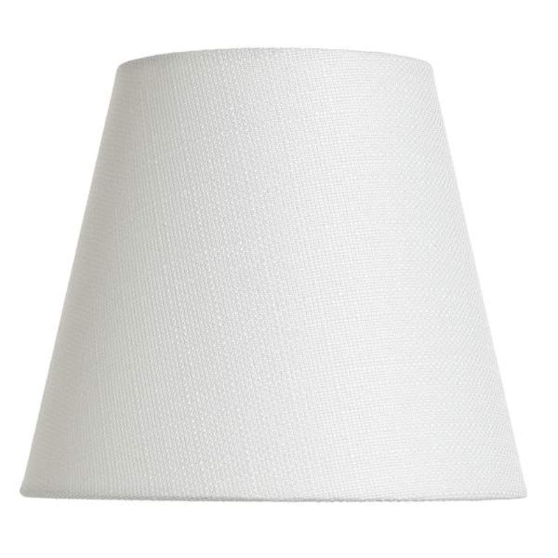 White Mini Accent Lamp Shade, 5x7x8