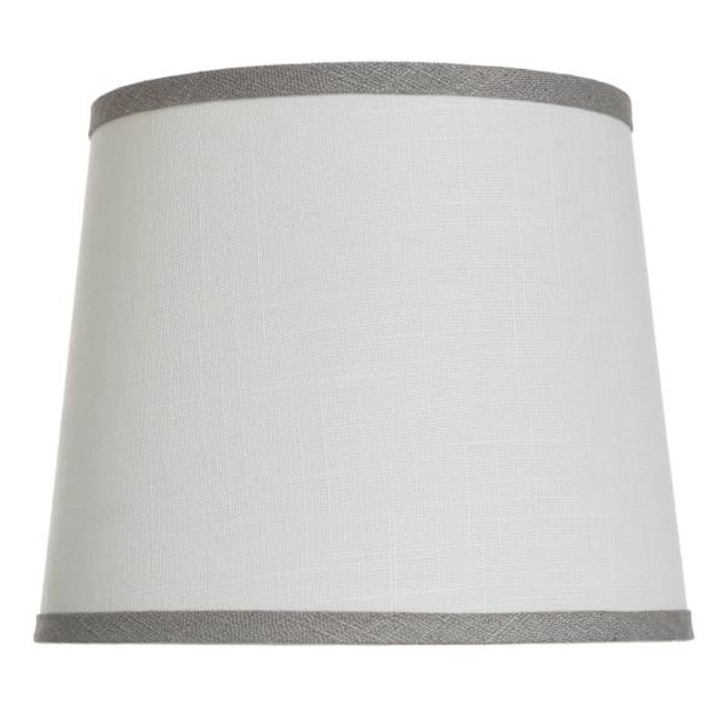 White Small Table Lamp Shade, 9x11x9