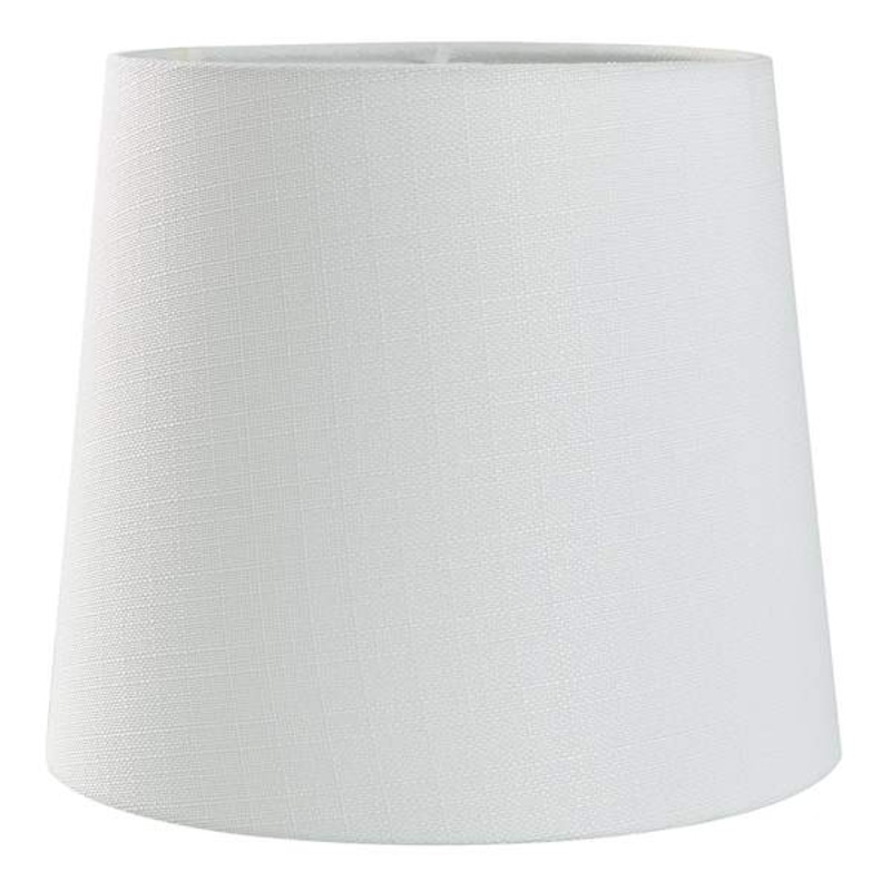White Taper Small Table Lamp Shade, 9x11x10
