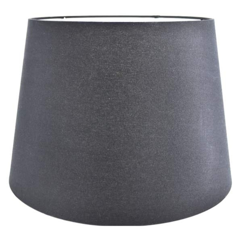Black Large Table Lamp Shade, 17x17x12