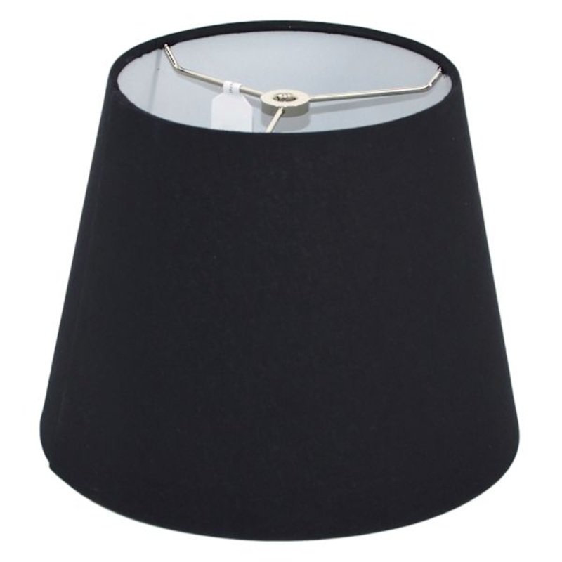 Black Small Table Lamp Shade, 10x10x8