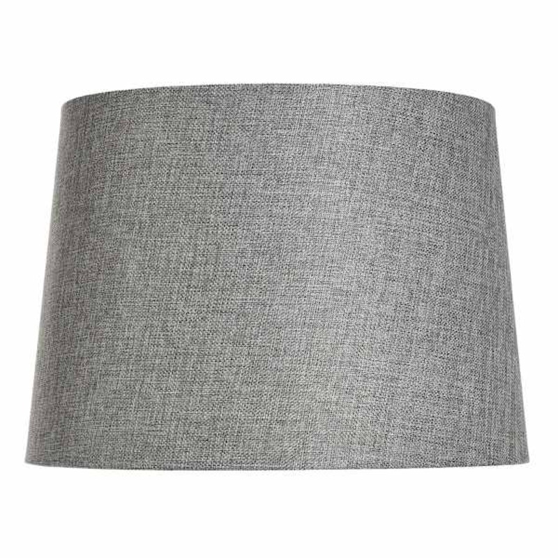 Grey Medium Table Lamp Shade, 12x14x10