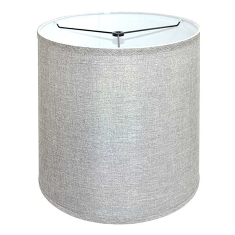 Grey Medium Table Lamp Shade, 15x15x14