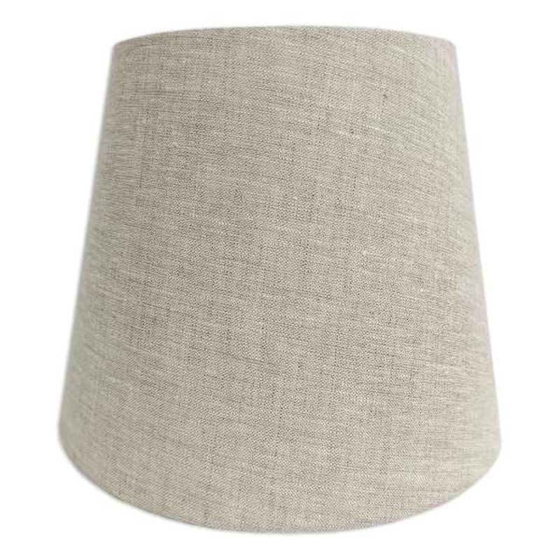 Grey Tapered Drum Small Table Lamp Shade, 7x10x8