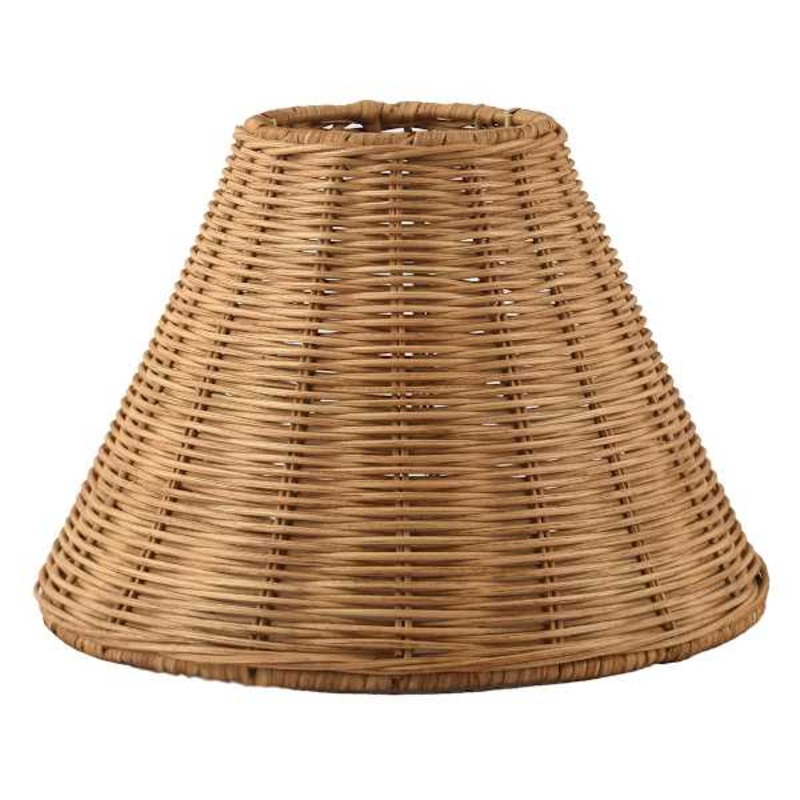 Honeybloom Natural Rattan Medium Table Lamp Shade, 6x14x10