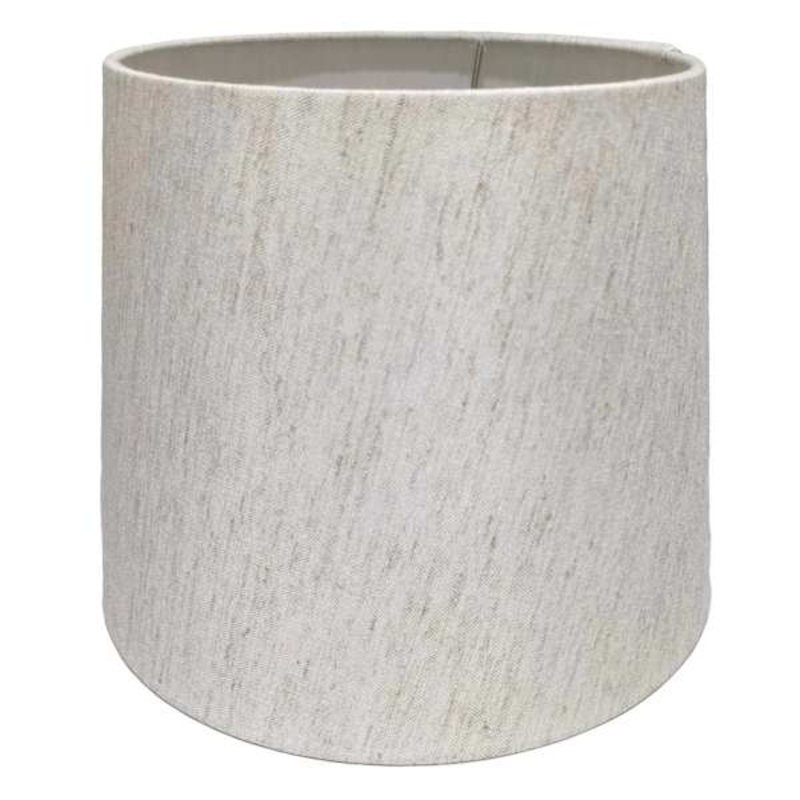 Light Tan Tapered Drum Small Table Lamp Shade, 9x11x9