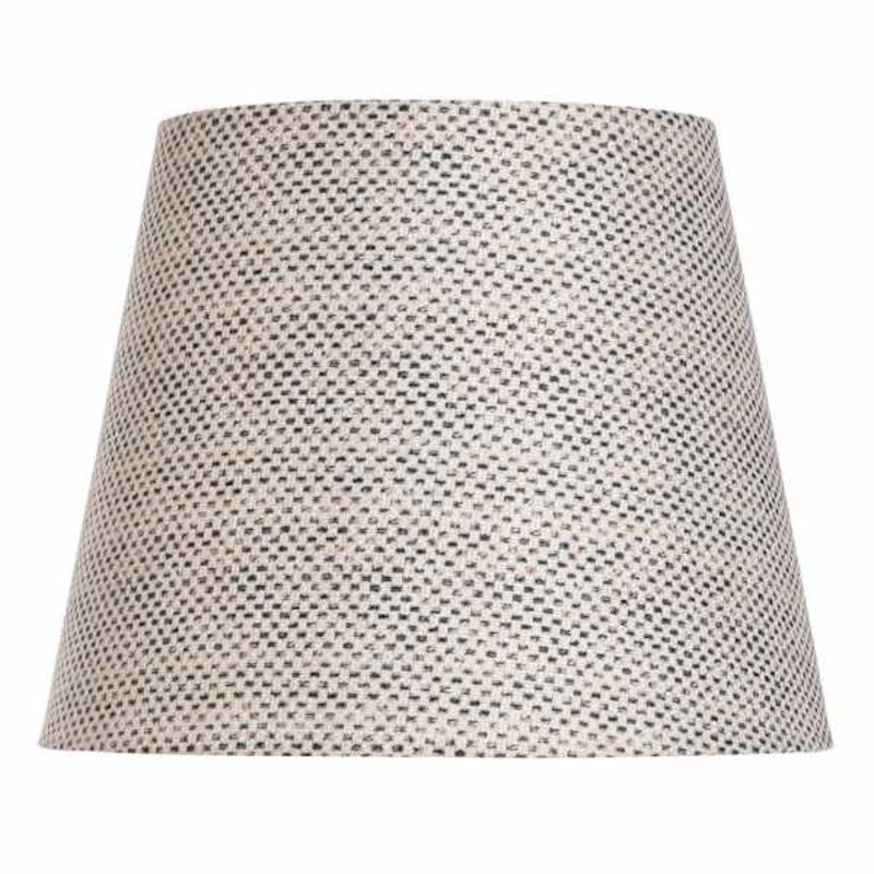 Natural Metallic Small Table Lamp Shade, 10x7x8