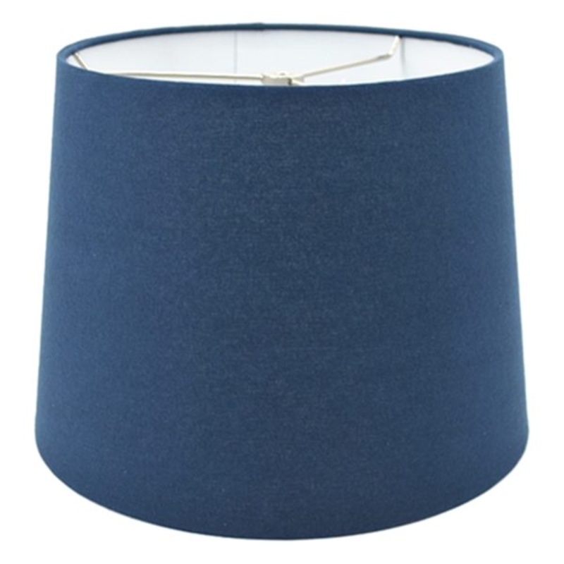 Navy Blue Small Table Lamp Shade, 12x12x9