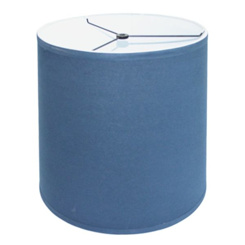Navy Blue Table Lamp Shade, 14×15