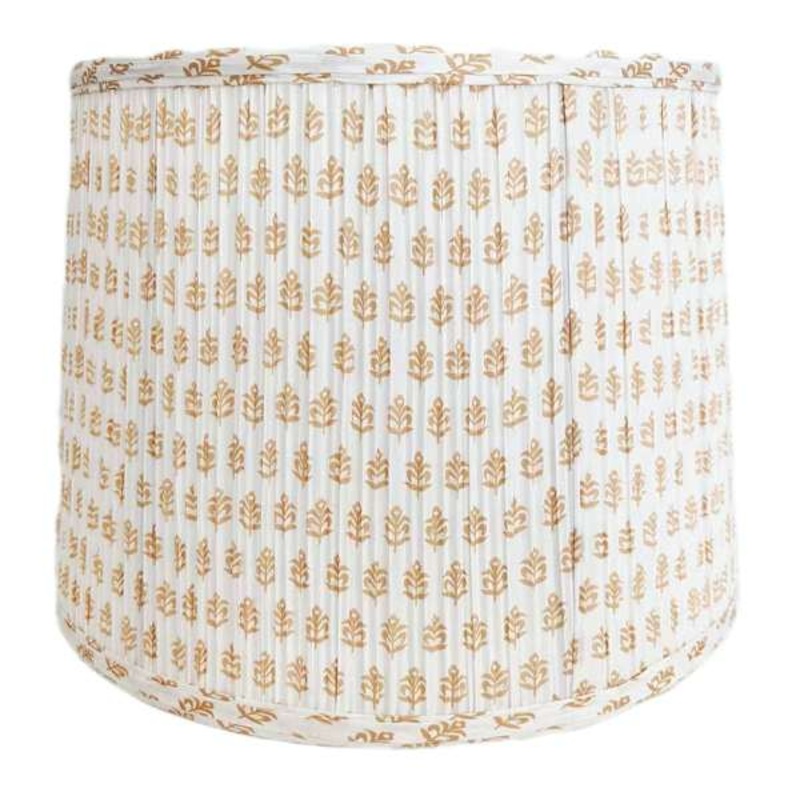 Neutral Patterned Medium Table Lamp Shade, 10x14x10