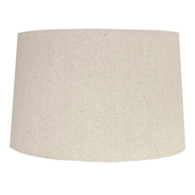 Oatmeal Oval MediumTable Lamp Shade, 13×14.5×9