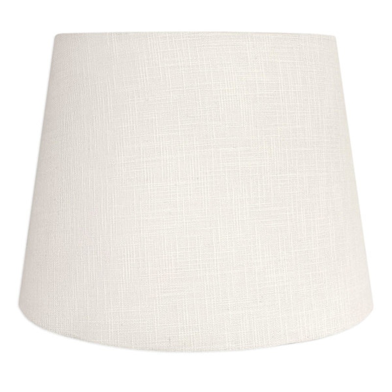 Off-White Oval Small Table Lamp Shade, 9x12x9