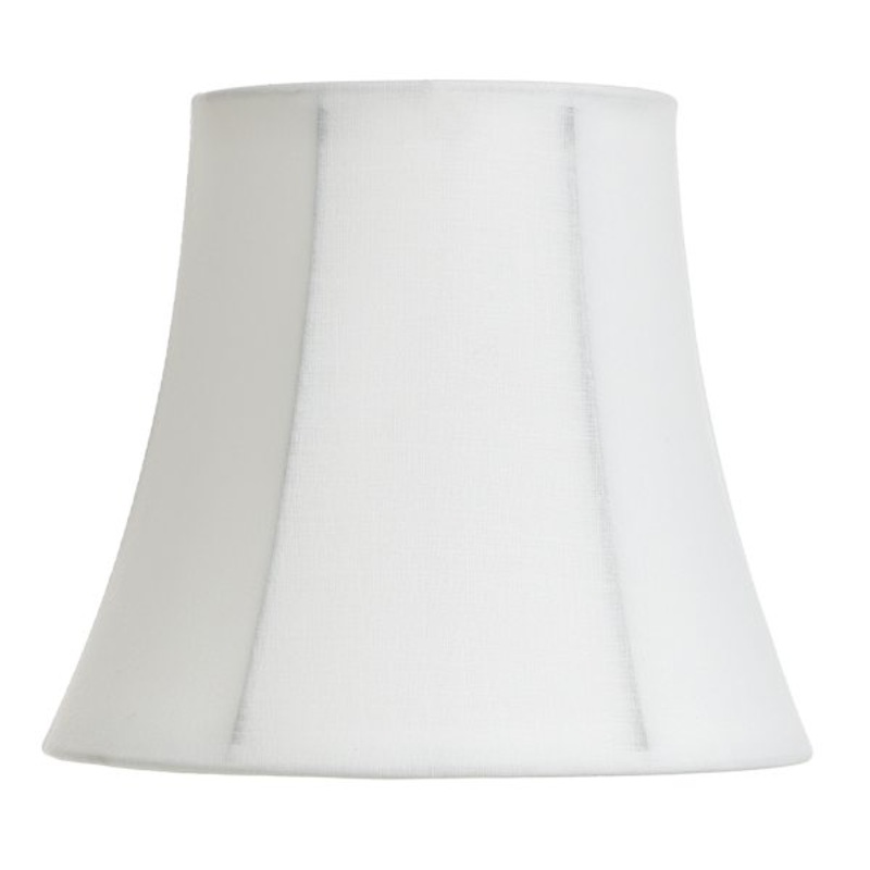 Off-White Round Bell Small Table Lamp Shade, 8x7x5