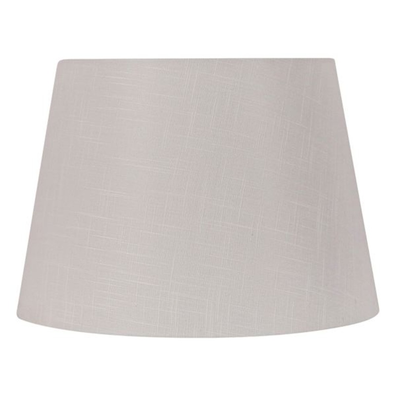 Off-White Tapered Drum Large Table Lamp Shade, 13x17x12