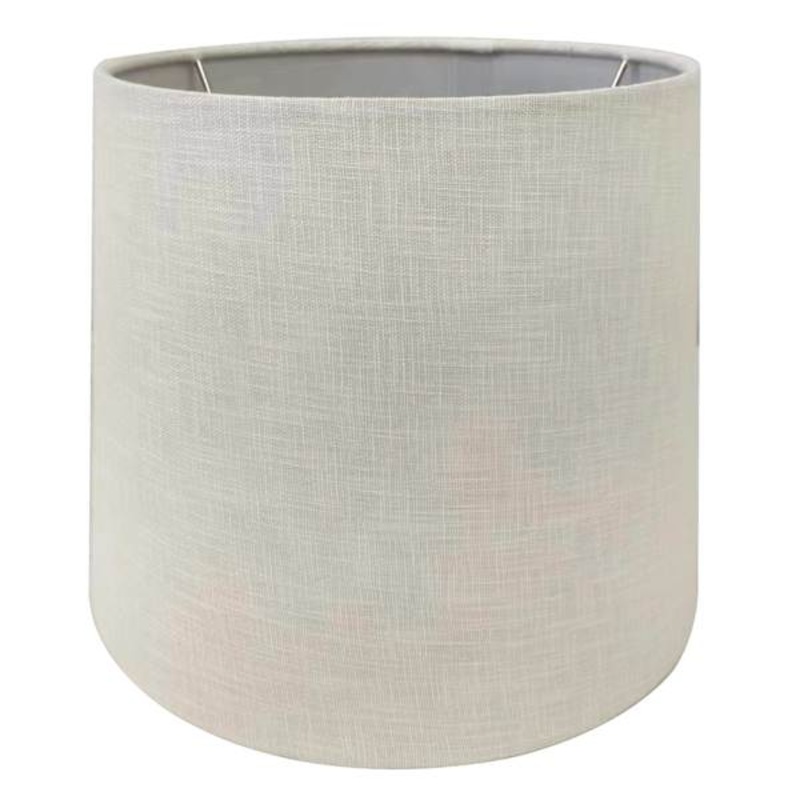 Off-White Tapered Drum Small Table Lamp Shade, 9x12x9