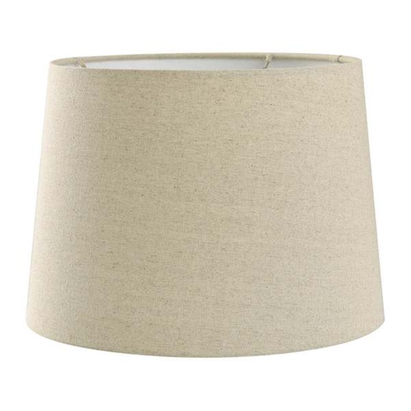 Tan Drum Medium Table Lamp Shade, 12x14x10