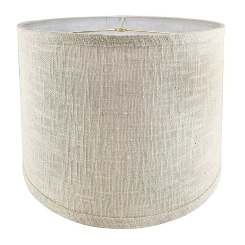 Tracey Boyd Natural Textured Medium Table Lamp Shade, 14x14x10