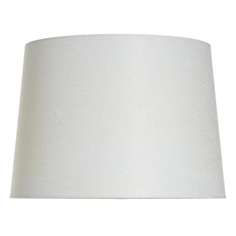White Medium Table Lamp Shade, 14x12x10