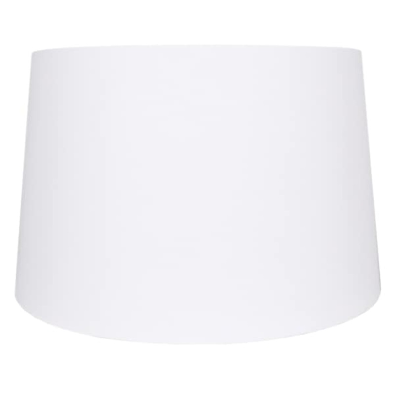 White Plain Weave Tapered Drum, 19″