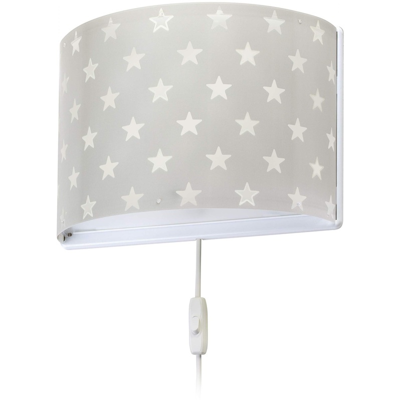 Dalber children’s wall lamp children’s lamp wall light children’s room stars grey 81218L E27