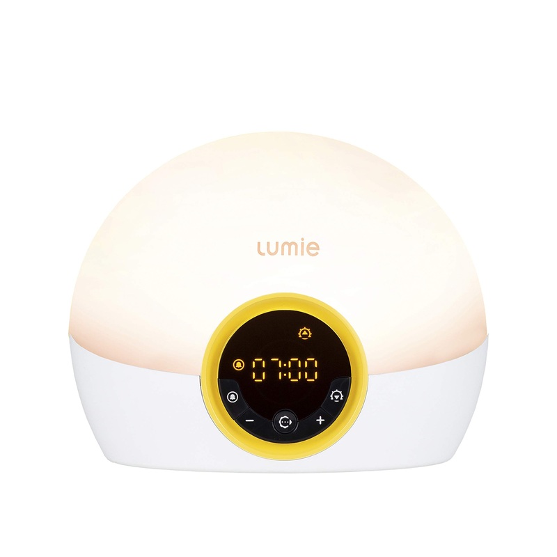 Lumie Bodyclock Rise 100 Sunrise and Sunset Alarm Clock White