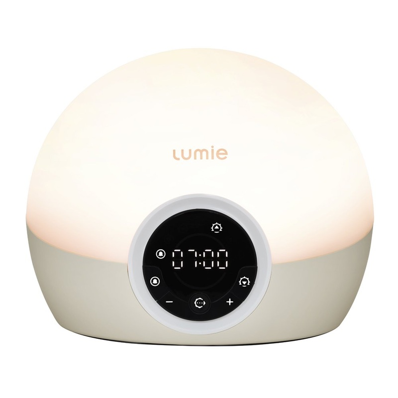 Lumie Bodyclock Spark 100 – Light alarm clock with sunset sleep function White