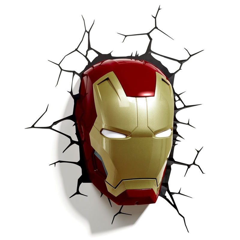 Philips Lighting 3D Iron Man Mask Light Design