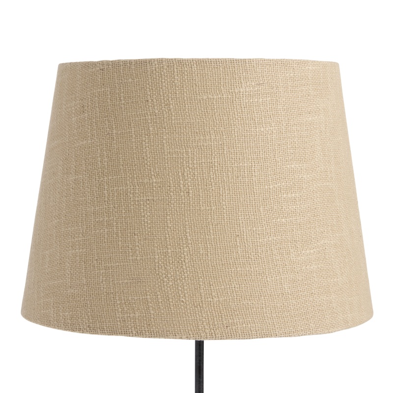 Sand Cotton Textured Tapered Table Lamp Shade