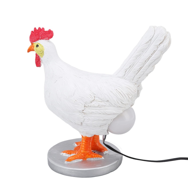 Chicken lamp with egg in the butt of the Harz-H hner lamp Harz-H hner lamp funny chicken the egg light lays lifelike Harz-Led-Henne-Ei-Lampe Nice children’s night light for bedrooms