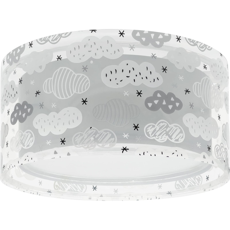 Dalber ceiling lamp children’s room ceiling light for children Clouds Cloud Grey ceiling lamp children’s room 41416E E27