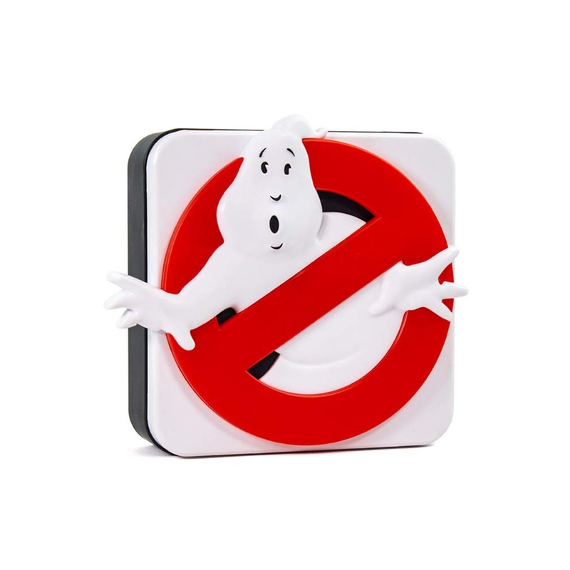 Numskull Ghostbusters 3D Lamp Wall Light Plastic – Ambient Lighting Gaming Accessory for Bedroom Home Study Office Work – Official Ghostbusters Merchandise 3D Ghostbusters