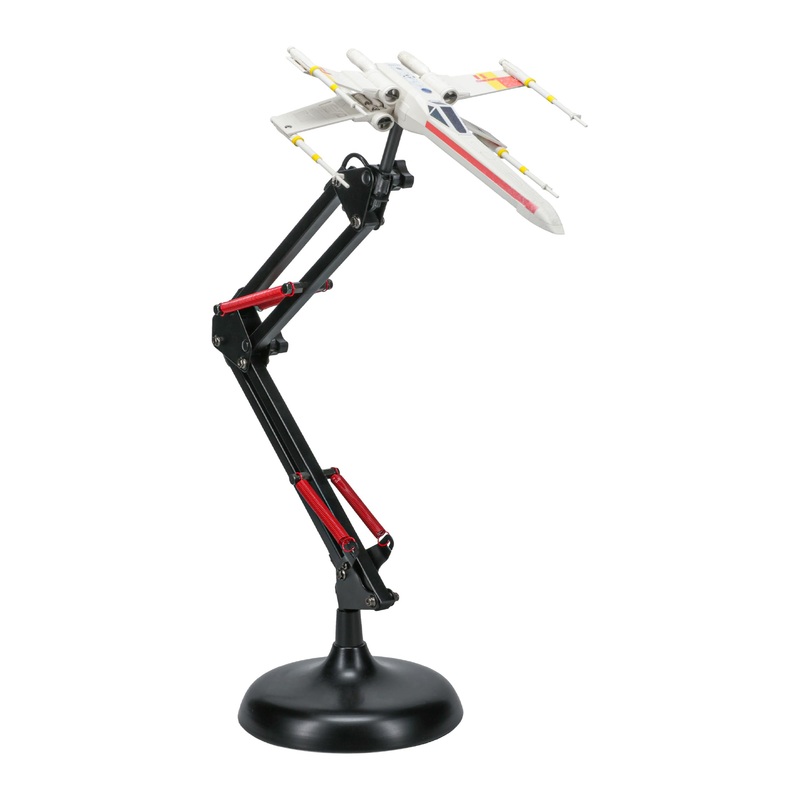 Paladone Star Wars X Wing Posable Desk Light 15cm (5.9″) Wide Replica Ship with LED Lighting Powered by Included USB Cable