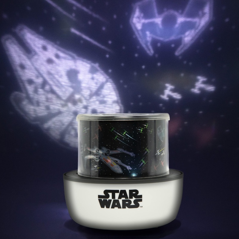 Projection Light – Star Wars Interchangeable Scenes Project a Star Wars World Night Light and Decoration for Walls and Ceiling
