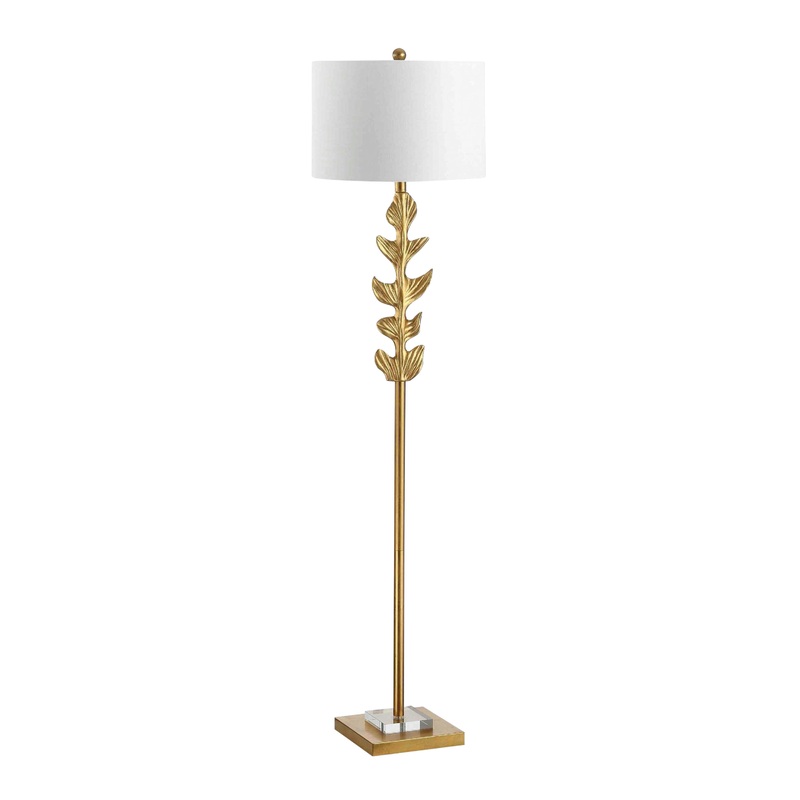 Georgiana Gold Leaf Floor Lamp