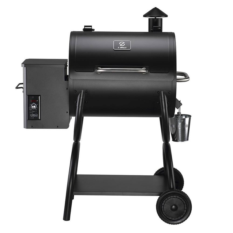Z GRILLS ZPG-550A 590 sq. in. Pellet Grill and Smoker, Black