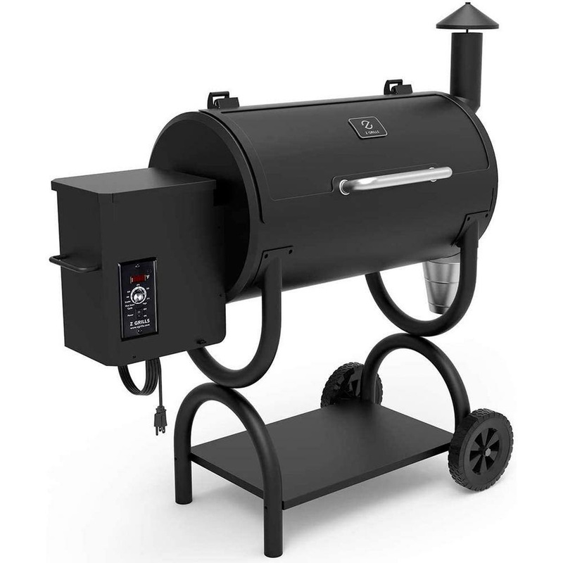 Z GRILLS ZPG-550B 538 sq. in. Pellet Grill and Smoker, Black