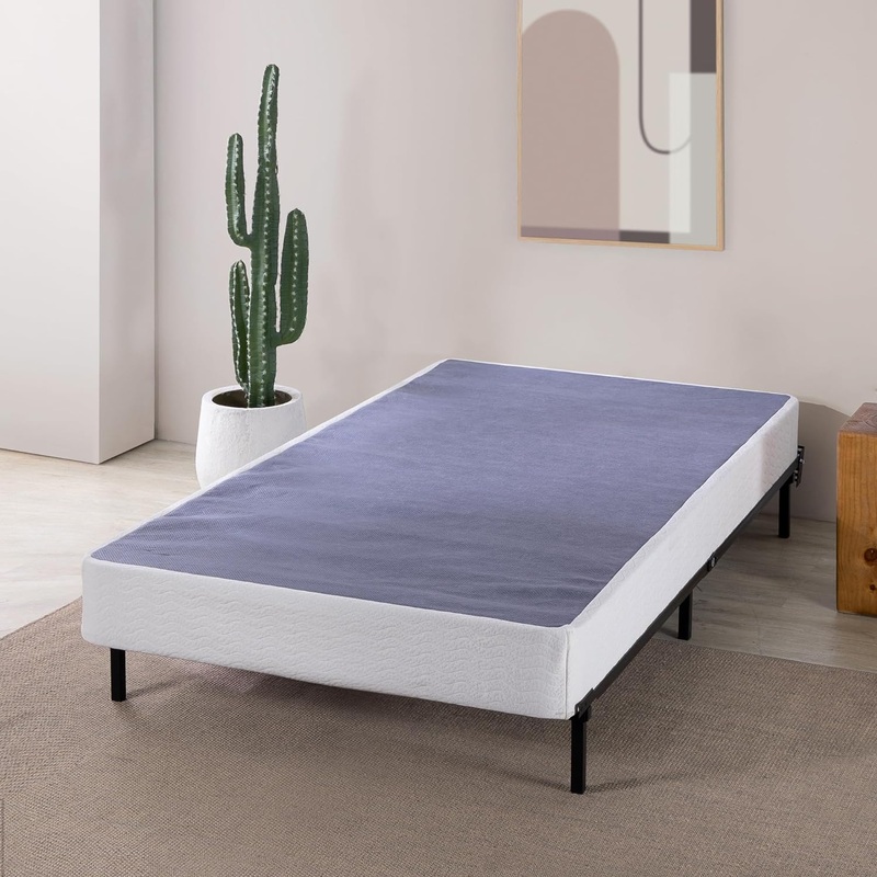 ZINUS 7 Inch Metal Smart Box Spring, Mattress Foundation, Strong Metal Frame, Easy Assembly, Twin