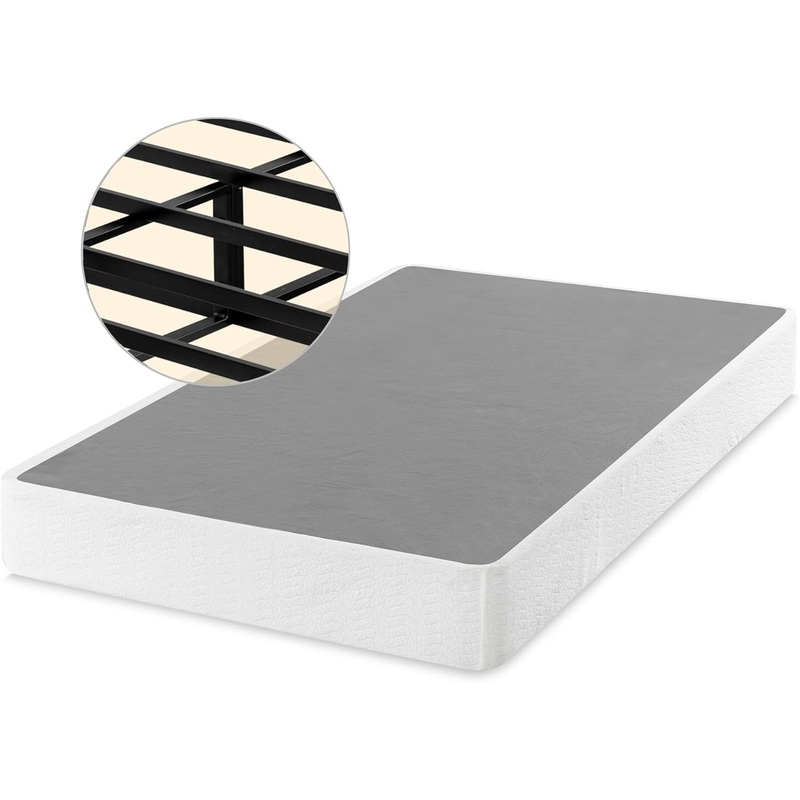 ZINUS 9 Inch Metal Smart Box Spring / Mattress Foundation / Strong Metal Frame / Easy Assembly, Twin XL