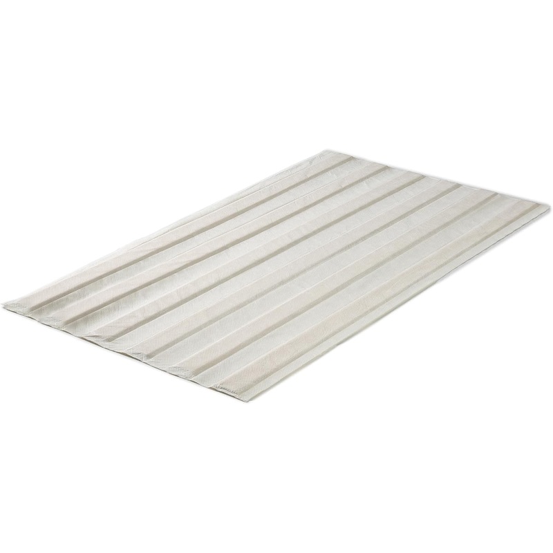 ZINUS Compack Fabric Covered Wood Slats, Bunkie Board, Box Spring Replacement, Twin