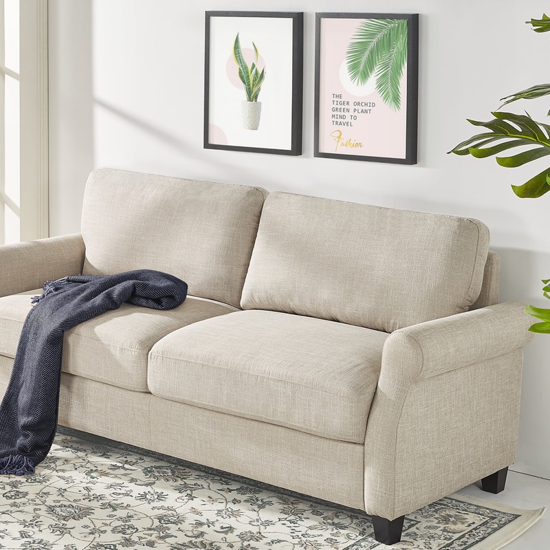 Zinus Josh Loveseat, Beige