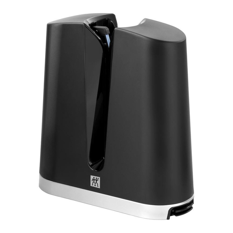 ZWILLING 1001799 Sharpener Course and Fine-Grit Ceramic Manual v-edge Pull-Through Knife Sharpener