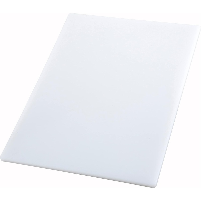 Winco CBWT-1830 Cutting Board, 18-Inch by 30-Inch by 1/2-Inch, White,Medium