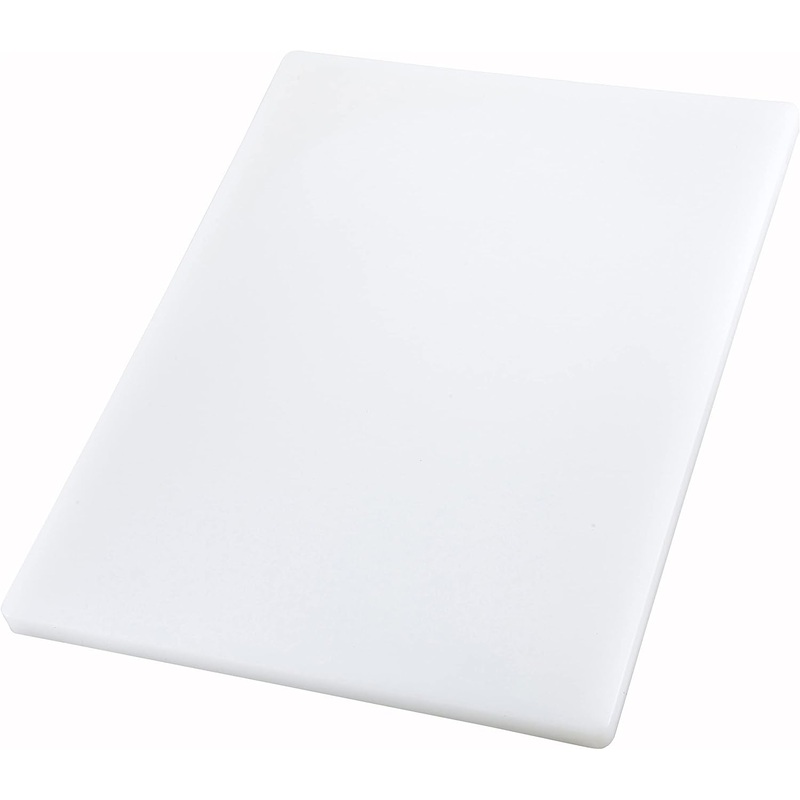 Winco Cutting Board, 18-Inch by 24-Inch by 1-Inch, White