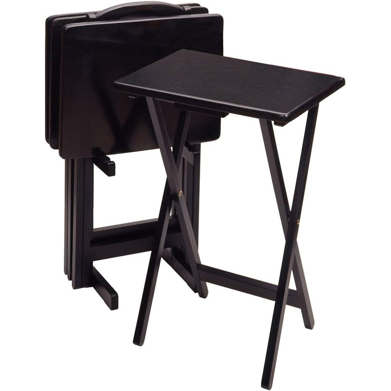 Winsome Alex TV Tables, Black