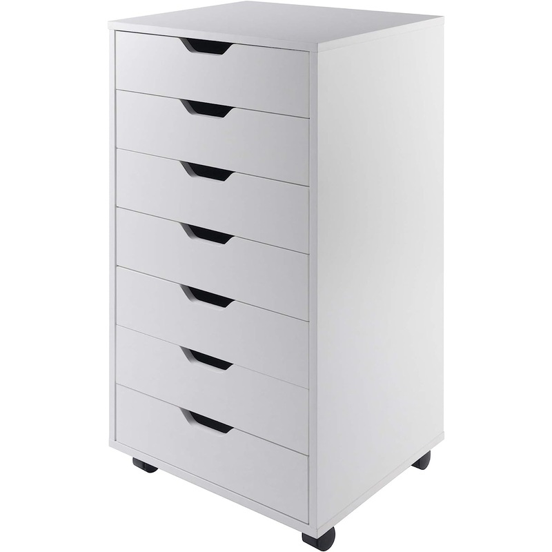 Winsome Halifax Storage/Organization, 7 drawer, White