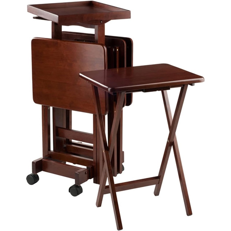 Winsome Isabelle Snack table, Walnut 19.6915.9136.22